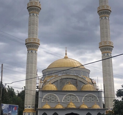 Burdur Cami Kurşun Temizleme İşlemi ve Cami Kubbe Restorasyon